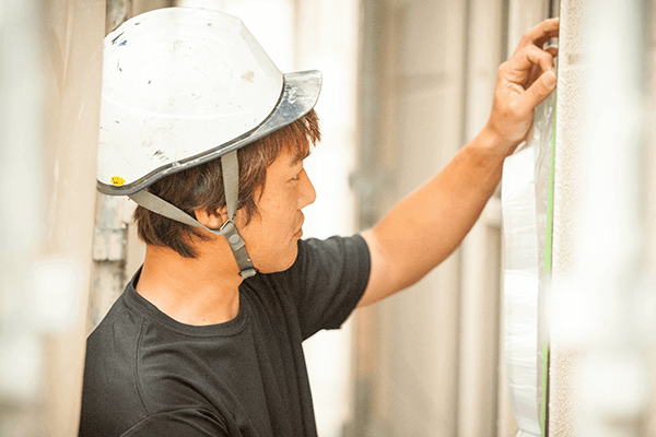 自社施工かどうかを確認